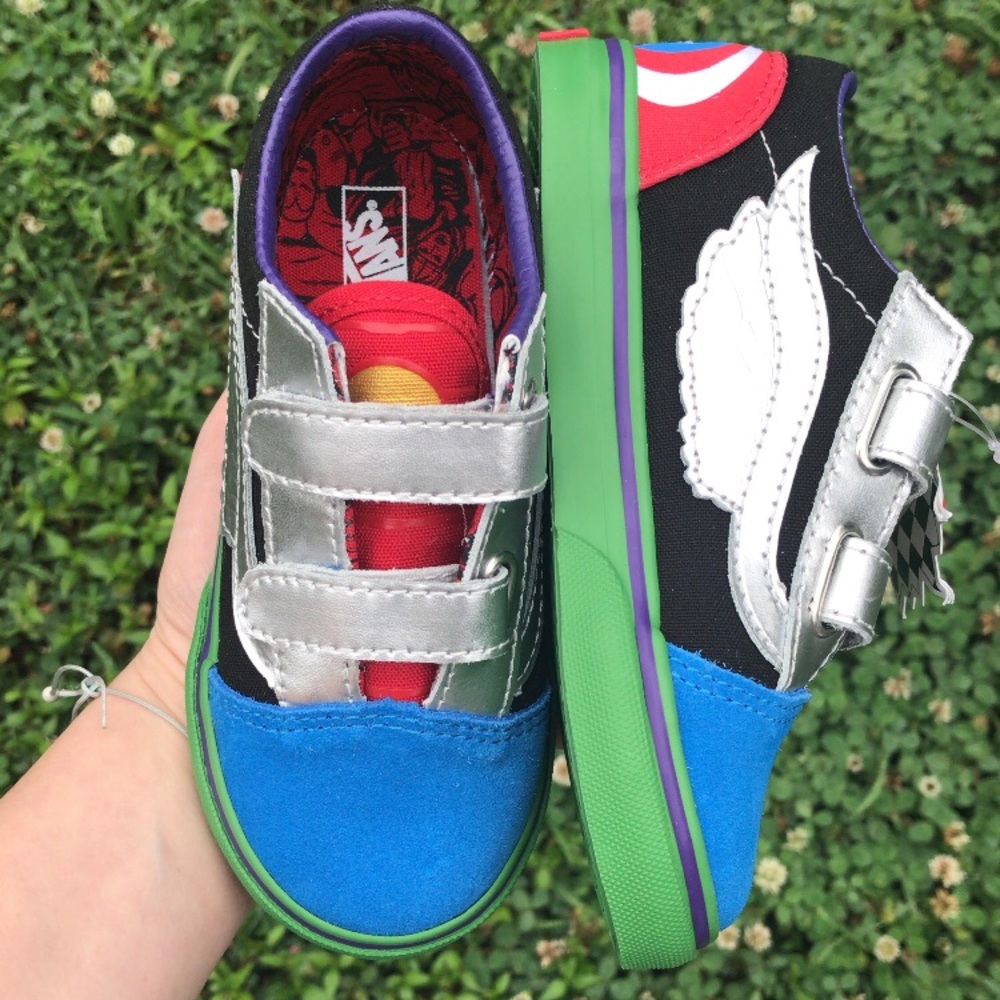 Limited Edition Marvel Vans 9.5 Toddler